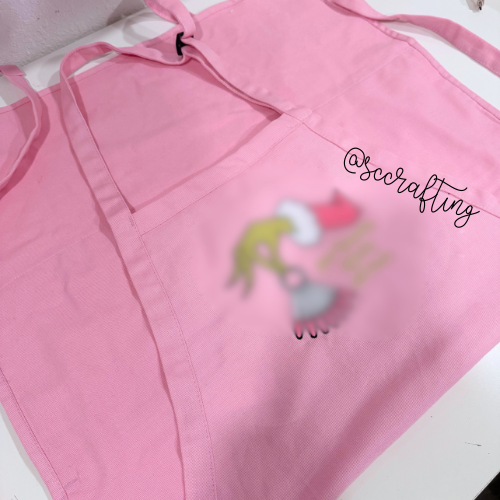 Fave Grinchy Nail Tech Apron