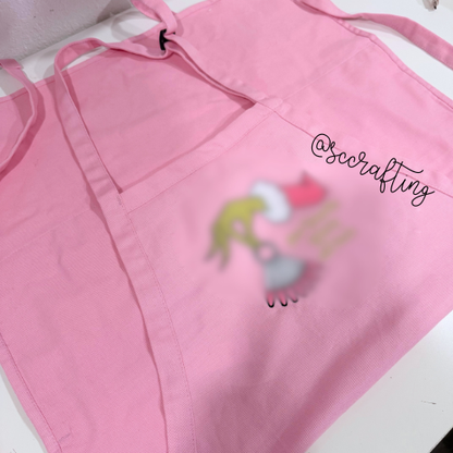 Fave Grinchy Nail Tech Apron