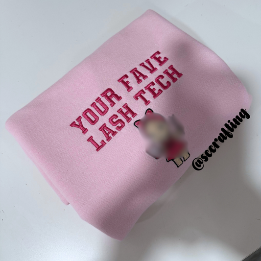 Sonny Inspired Lash Tech Crewneck