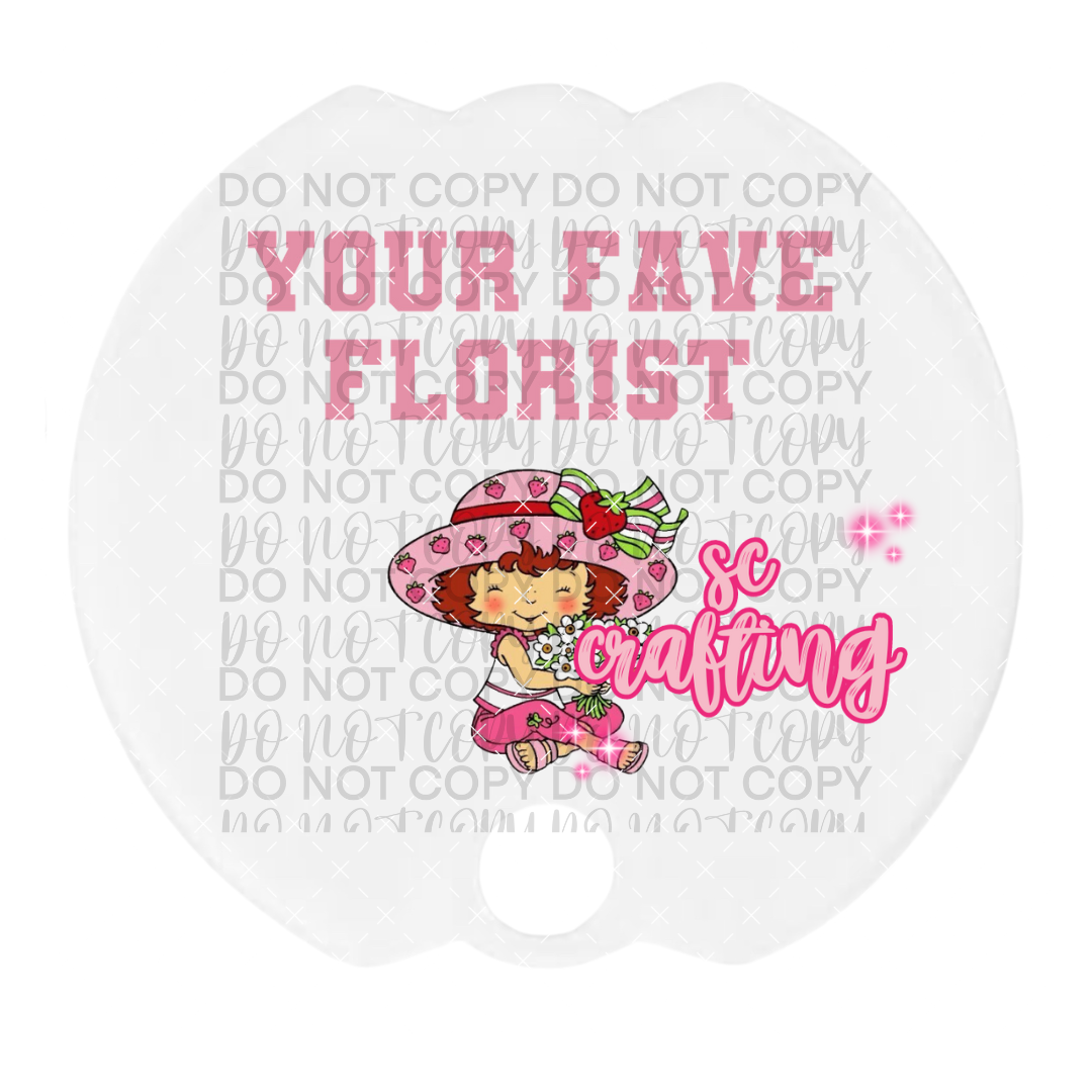 Strawberry Florist #2 40 oz Topper