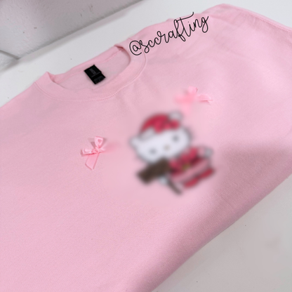 Santa's Fave Nail Tech Crewneck