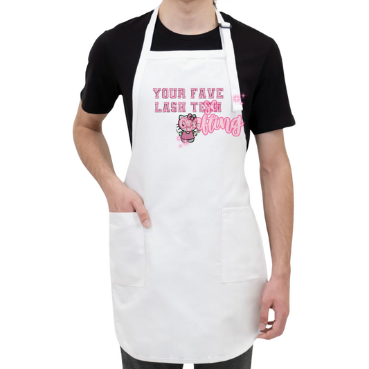 Kitty Lash Tech Apron