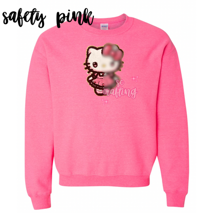 HK Standing Patch Crewneck