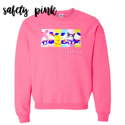 Kitty and Friends Graduation Crewneck