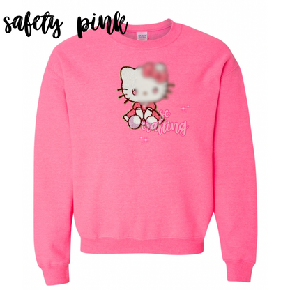 HK Sitting Patch Crewneck