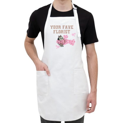 Snoopy Inspired Florist Apron