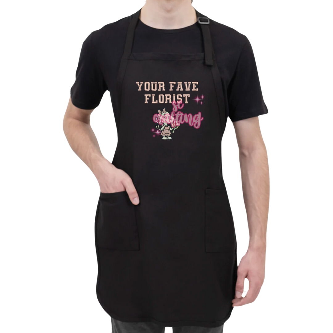 Snoopy Inspired Florist Apron