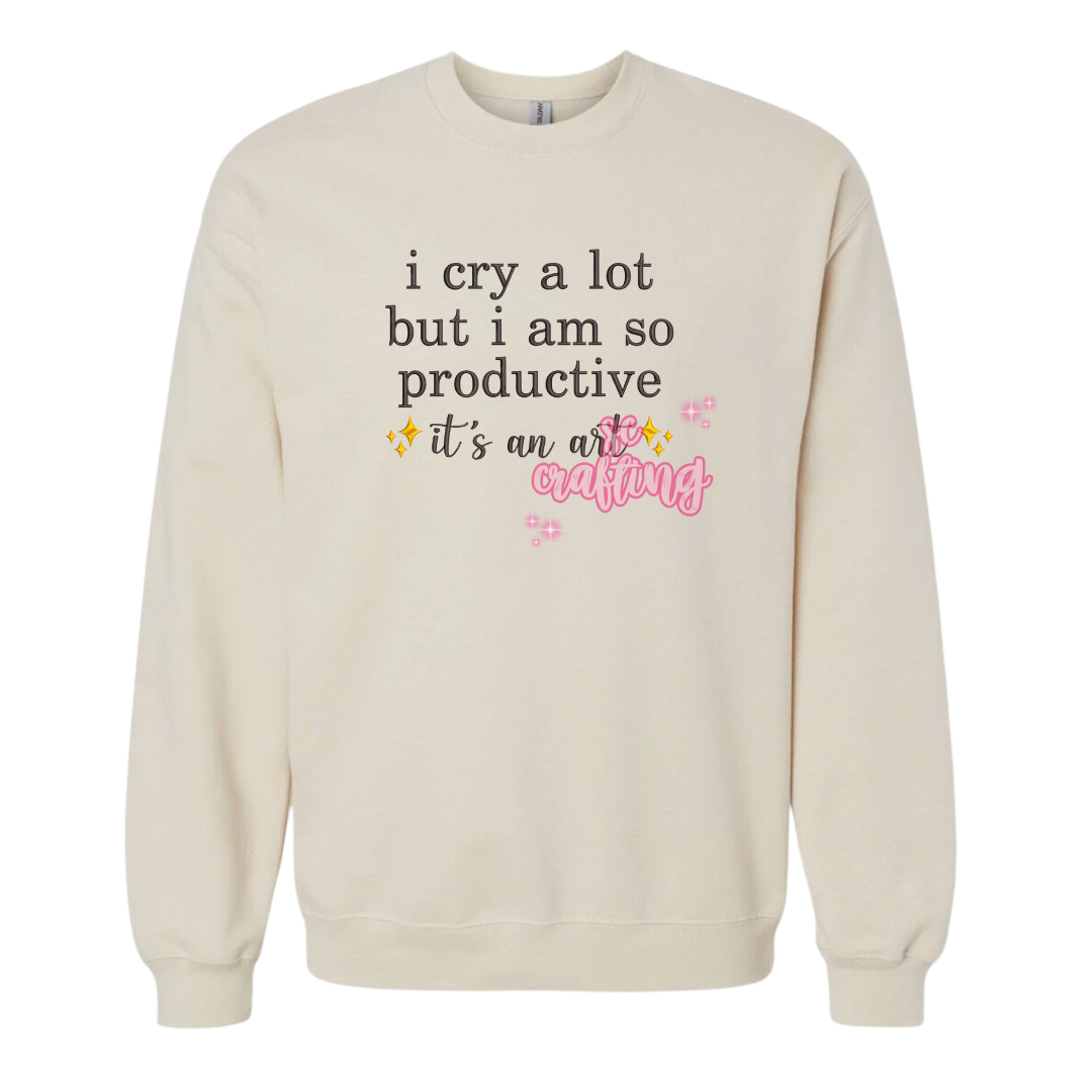 I Cry A Lot Crewneck