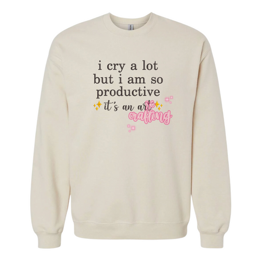 I Cry A Lot Crewneck