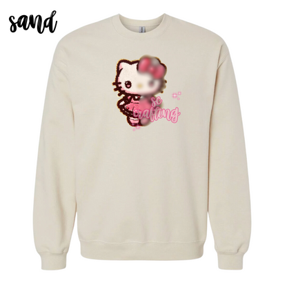 HK Standing Patch Crewneck