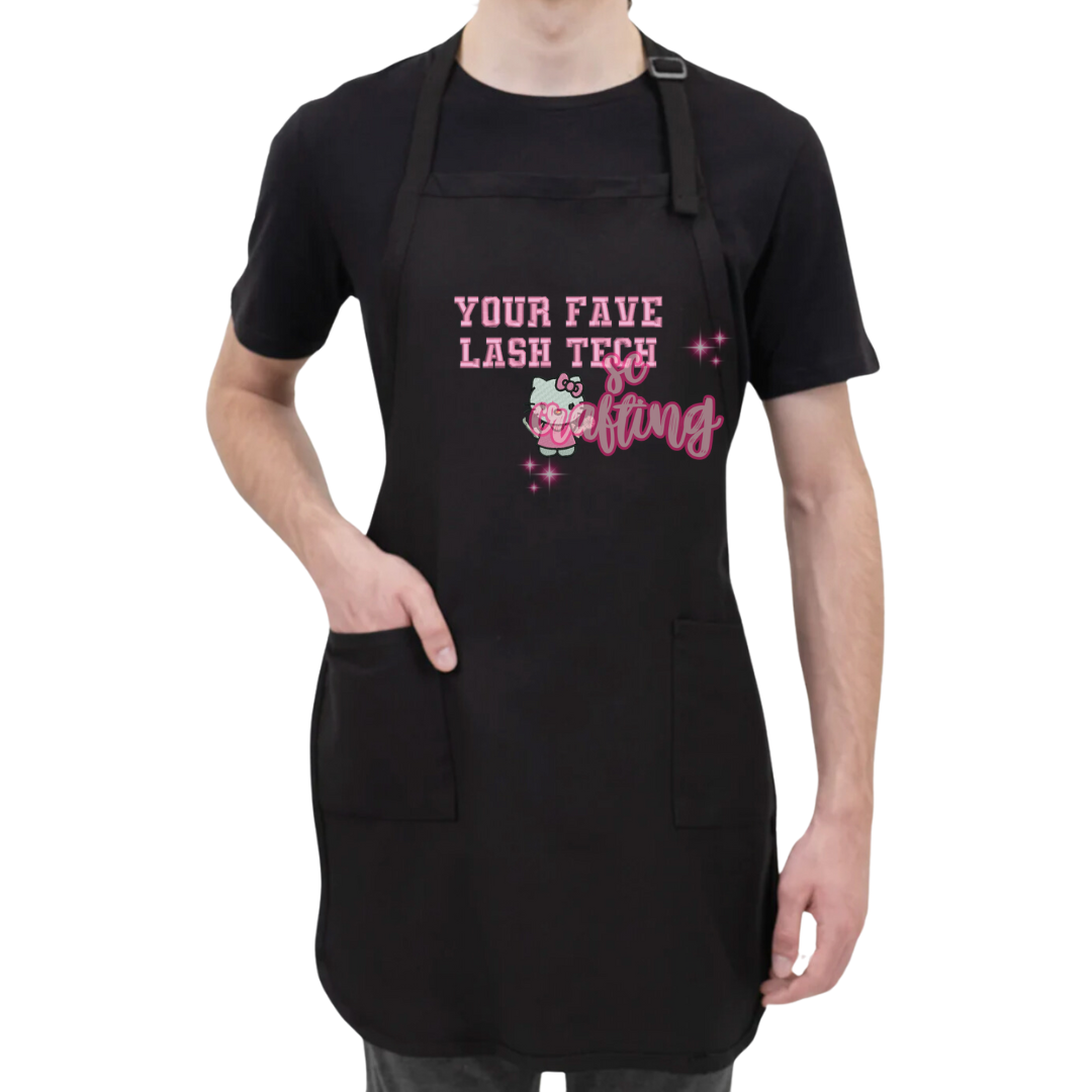 Kitty Lash Tech Apron