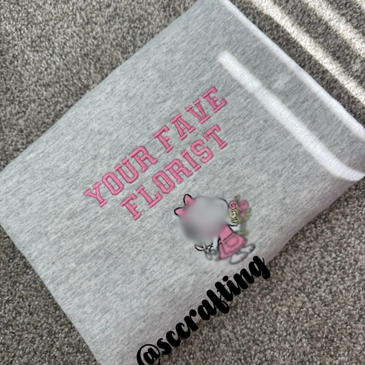 Snoopy Inspired Florist Crewneck