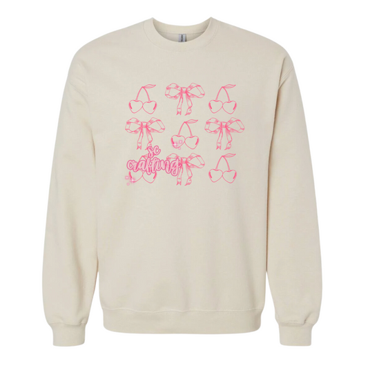 Cherry and Bows Crewneck