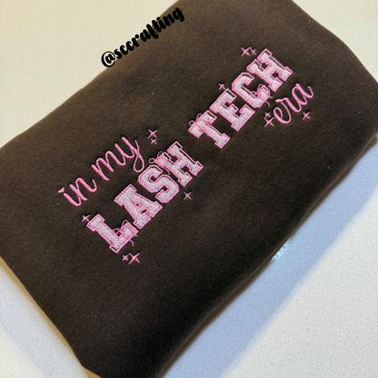 In My Lash Tech Era Crewneck