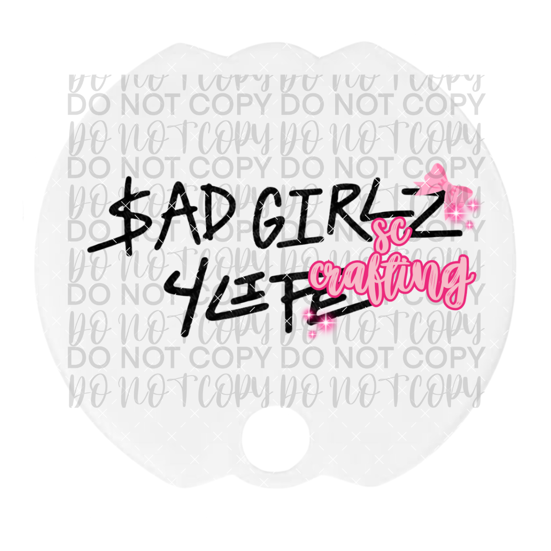 Sad Girlz Coquette 40 oz Topper