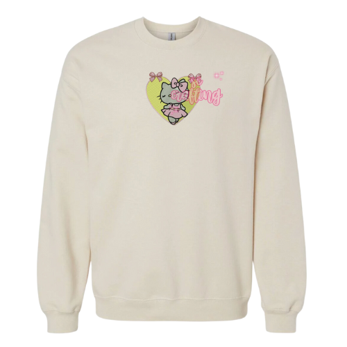 Kitty Coquette Crewneck