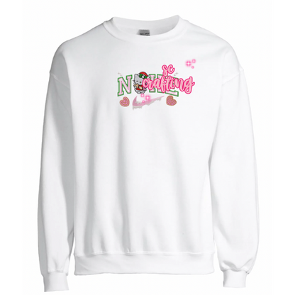 Kitty Santa Crewneck