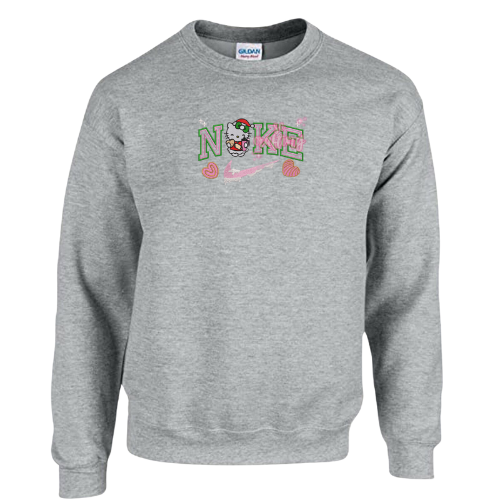 Kitty Santa Crewneck