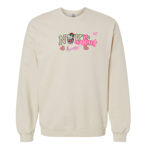 Kitty Santa Crewneck