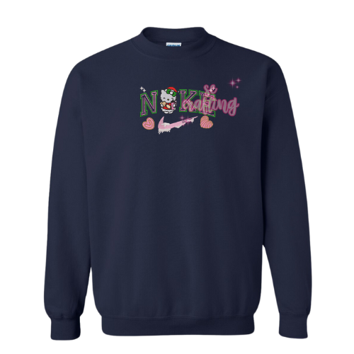 Kitty Santa Crewneck