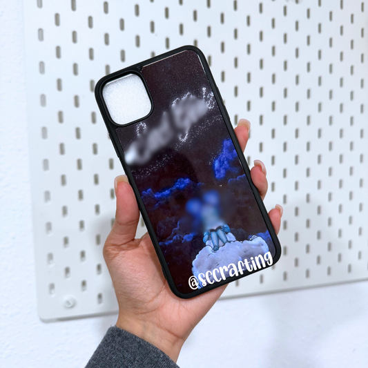 Sad Girl Sky Phone Case