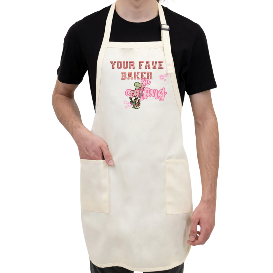 Snoopy Inspired Baker Apron