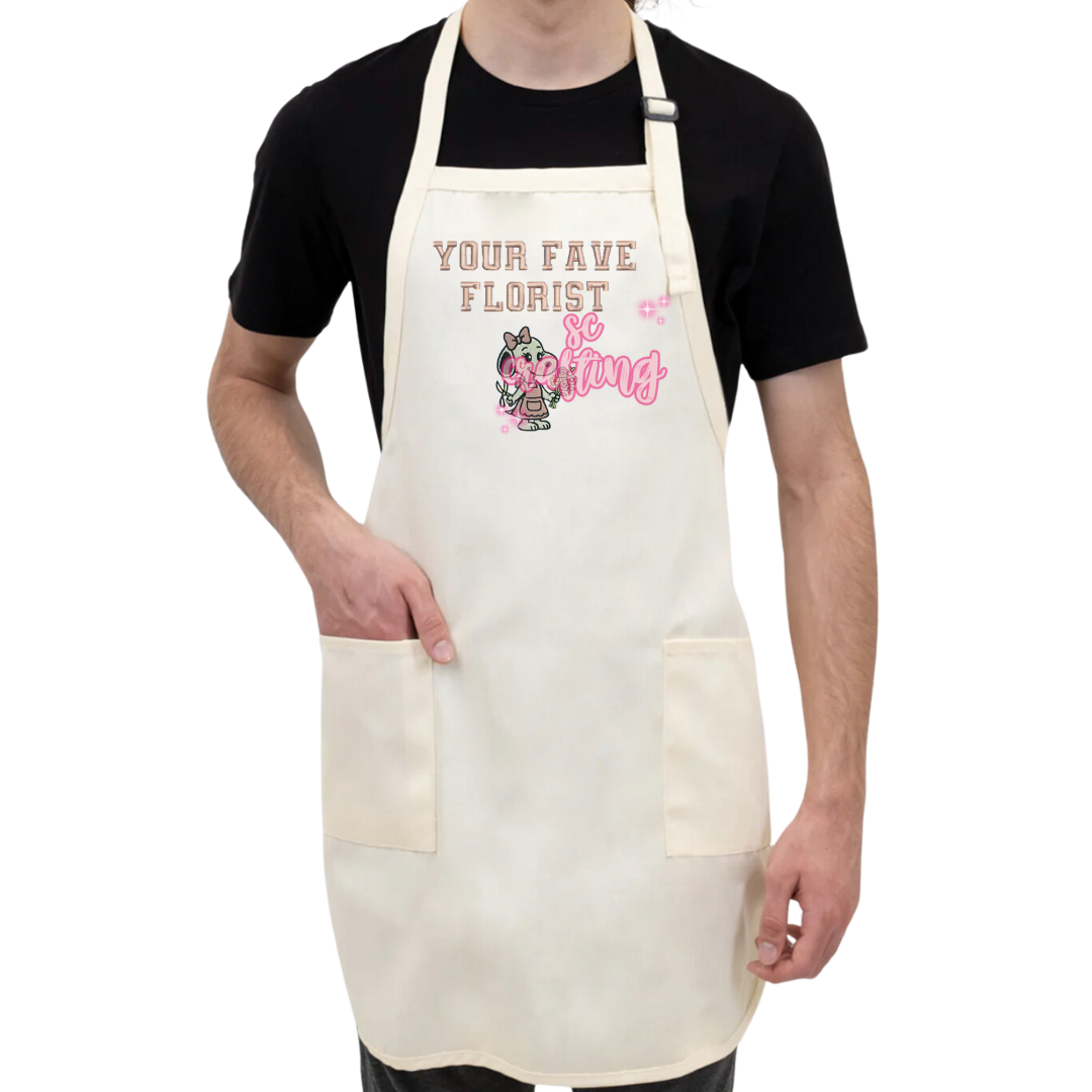 Snoopy Inspired Florist Apron