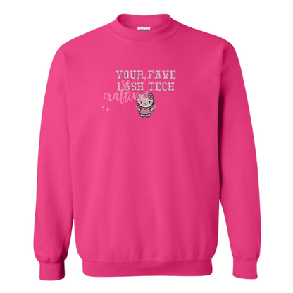 Kitty Lash Tech Crewneck