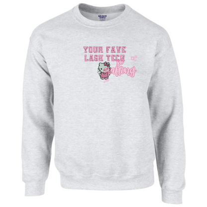 Kitty Lash Tech Crewneck
