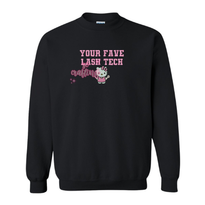 Kitty Lash Tech Crewneck