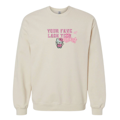 Kitty Lash Tech Crewneck