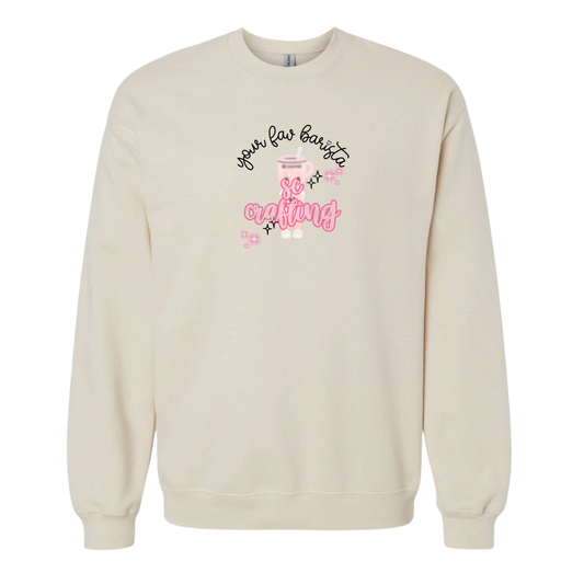 Sonny Barista Crewneck