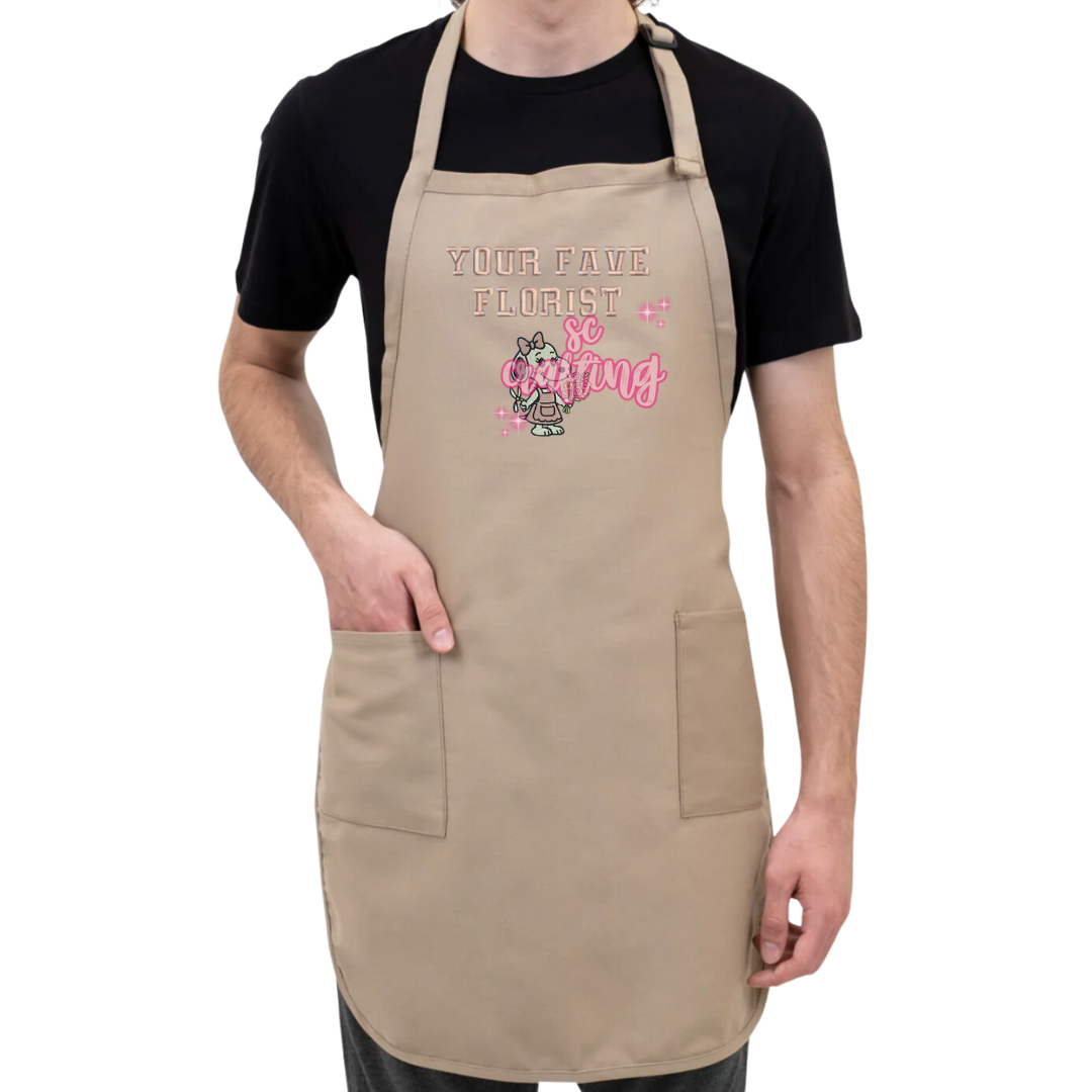 Snoopy Inspired Florist Apron