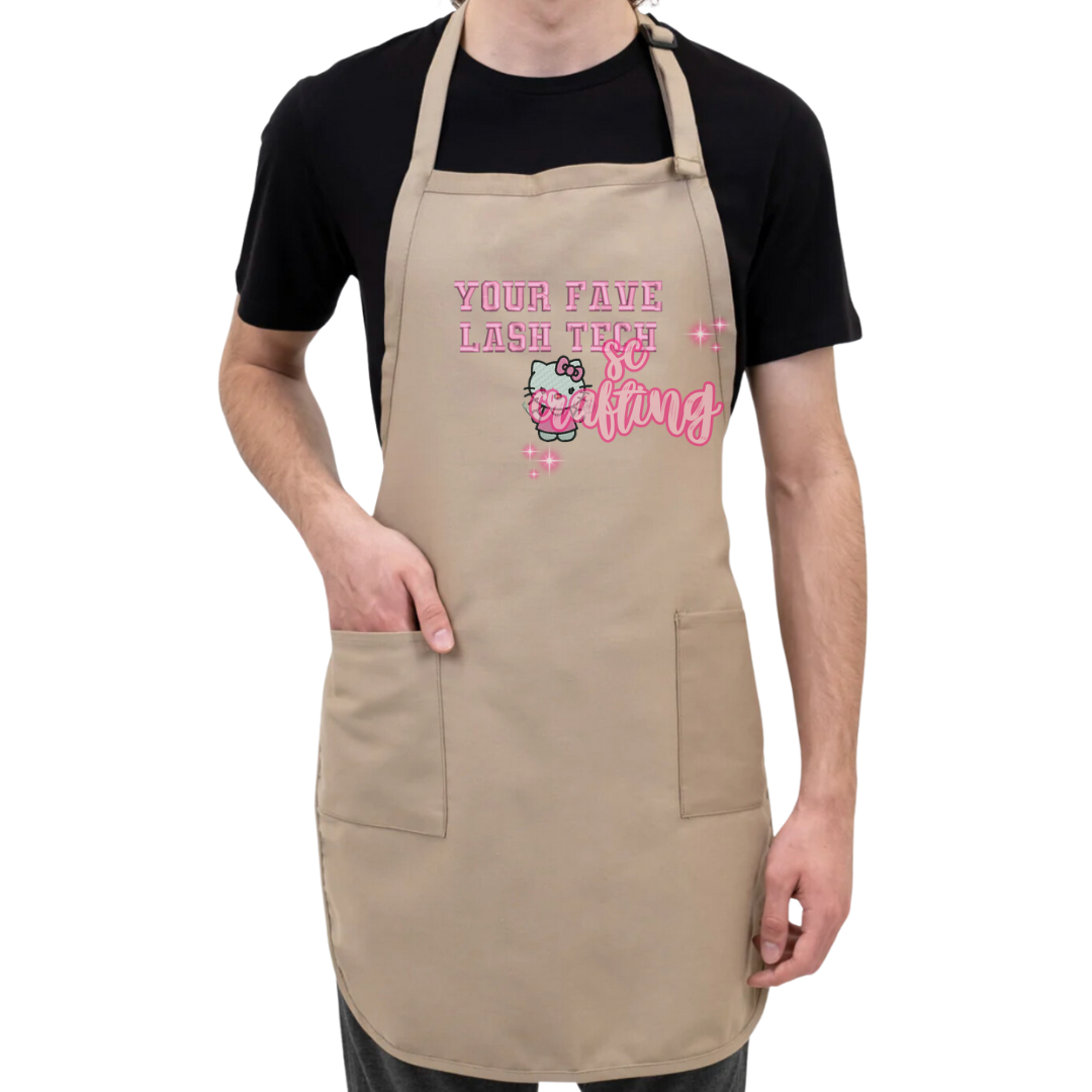 Kitty Lash Tech Apron