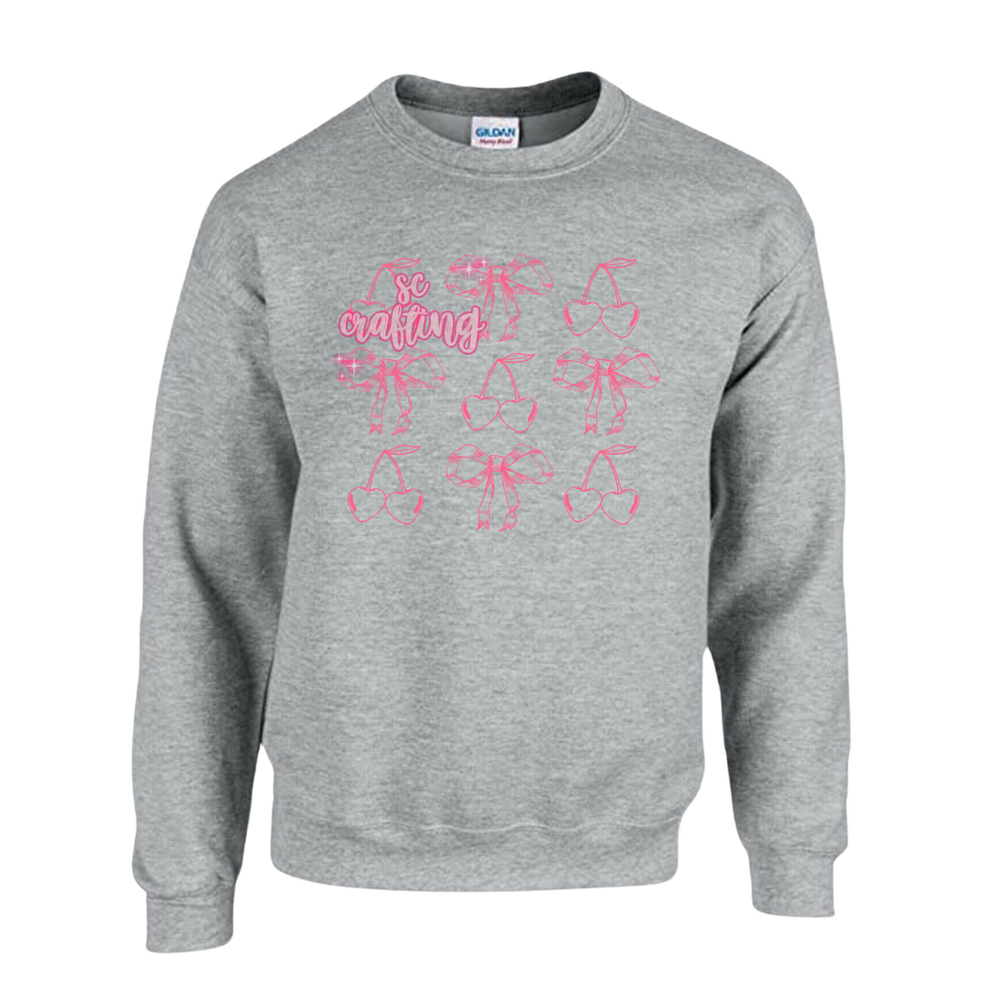 Cherry and Bows Crewneck