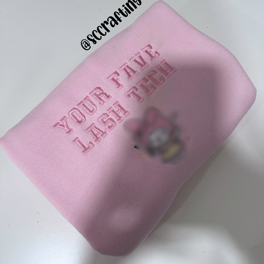 Melody Lash Tech Crewneck