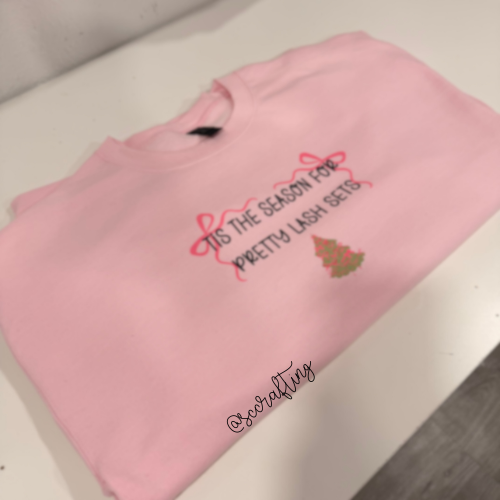 Pretty Lash Sets Crewneck