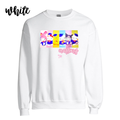 Kitty and Friends Graduation Crewneck