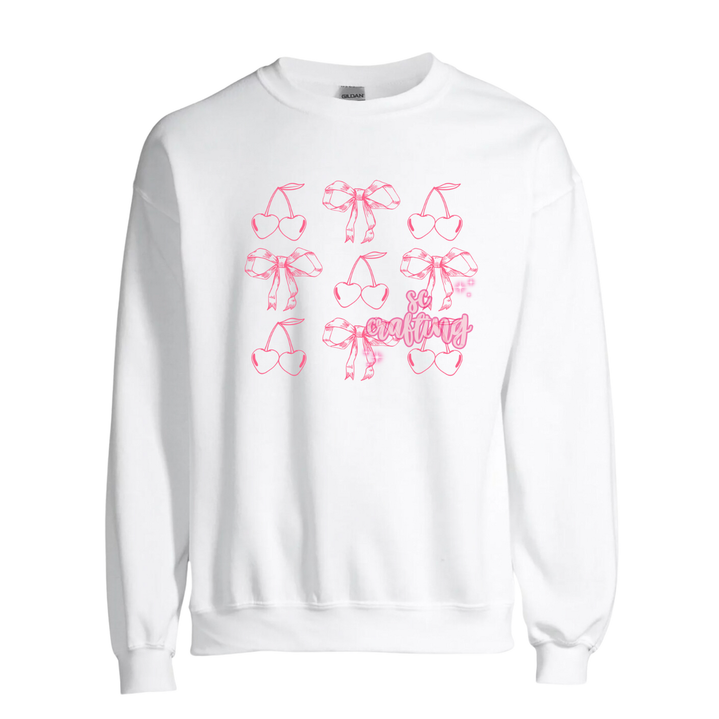 Cherry and Bows Crewneck