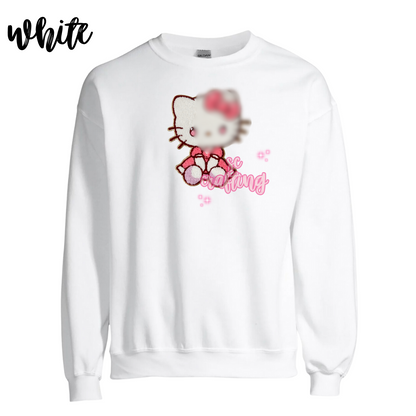 HK Sitting Patch Crewneck