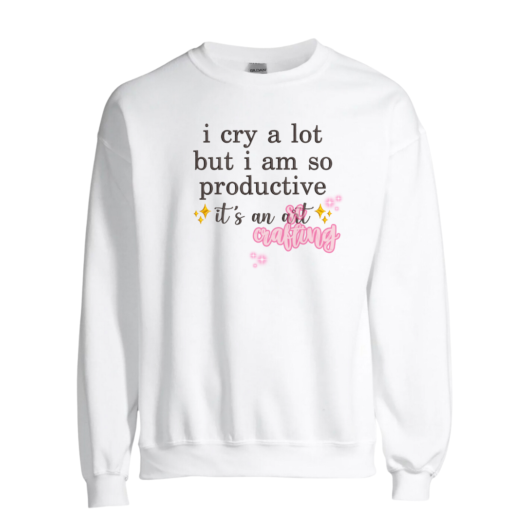 I Cry A Lot Crewneck