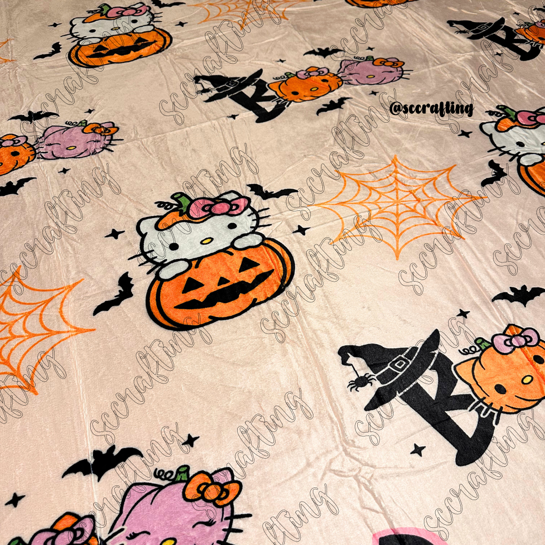 Pumpkin Kitty Blanket