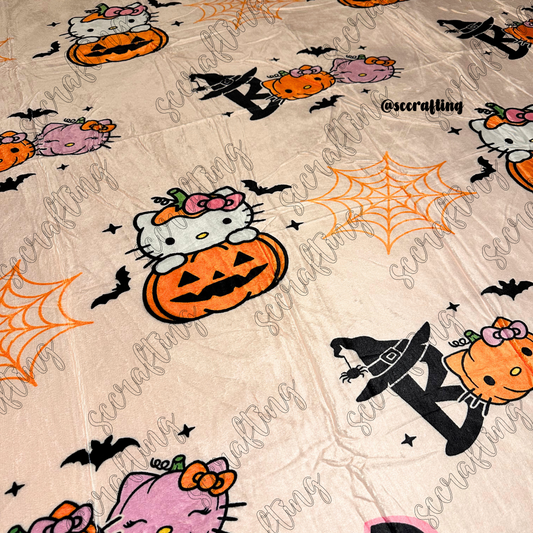 Pumpkin Kitty Blanket