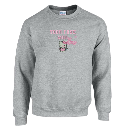 Kitty MUA Crewneck