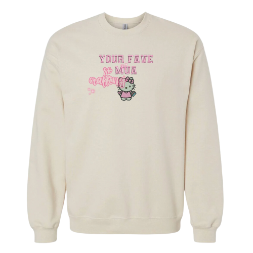 Kitty MUA Crewneck