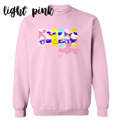 Kitty and Friends Graduation Crewneck