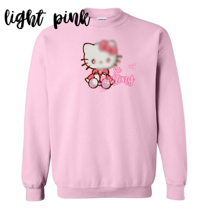 HK Sitting Patch Crewneck
