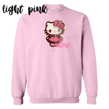 HK Standing Patch Crewneck