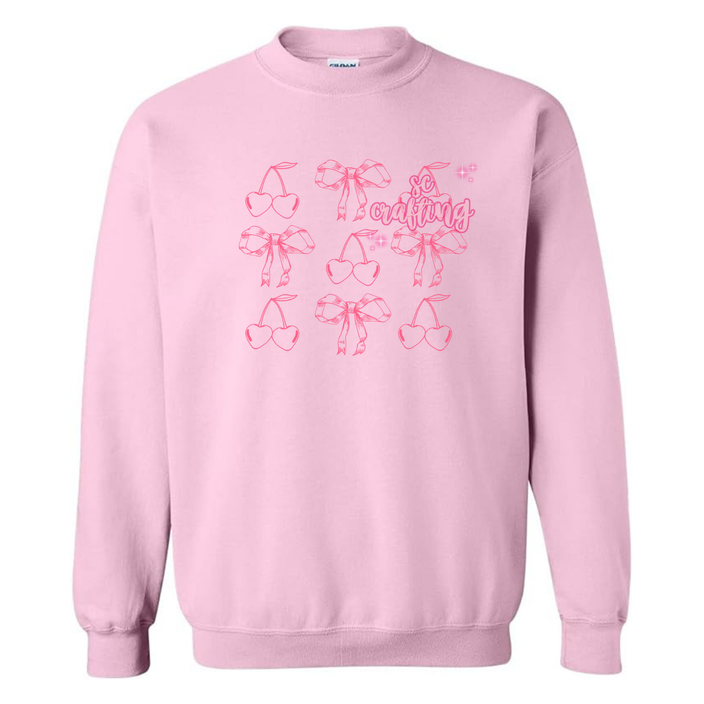 Cherry and Bows Crewneck