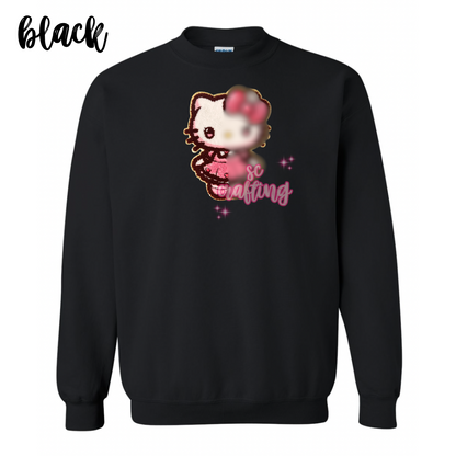 HK Standing Patch Crewneck